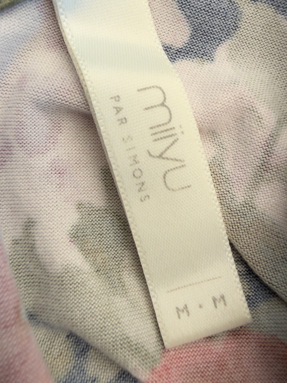 Simons Miiyu Floral Slip Dress Navy Pink Roses Women’s | Medium - Picture 7 of 9